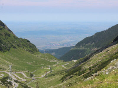 Transfagarasan, DN7C surova cesta preko Karpata