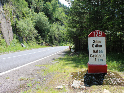 Transfagarasan, DN7C surova cesta preko Karpata