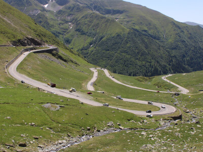 Transfagarasan, DN7C surova cesta preko Karpata