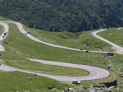 Transfagarasan, DN7C surovi put preko Karpata