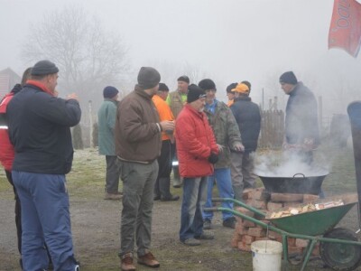 Čvarkijada crne slavonske svinje