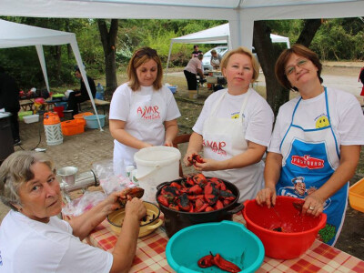 Priprema paprike i ajvara