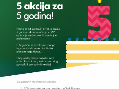 5 akcija za 5 godina eGAP-a!