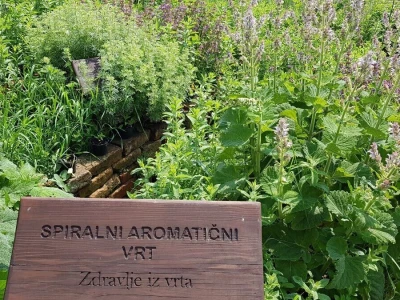 Aromatični spiralni vrtovi