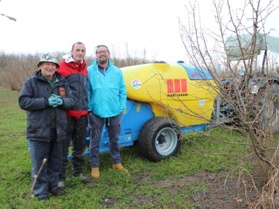 Atomizer Martignani u nasadu Baranjskih lješnjaka
