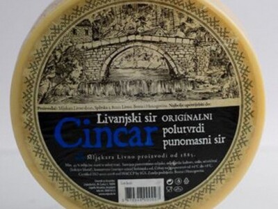 Livanjski sir Cincar Livanjski sir Cincar