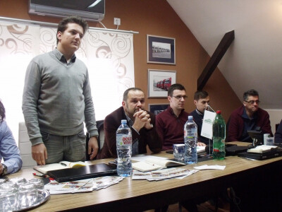 Na predavanju o kombajnima