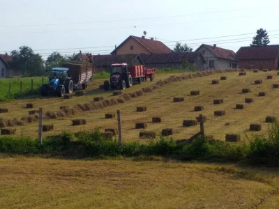 Baliranje sijena - juni 2022