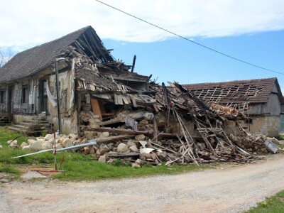 Banovina godinu dana nakon prvog potresa