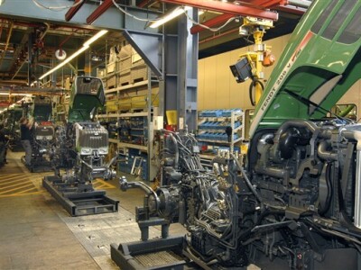 Tvornica traktora Fendt - linija za sastavljanje traktora