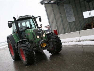 Testne vožnje traktora Fendt