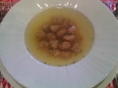 Jetrene knedlice u juhi