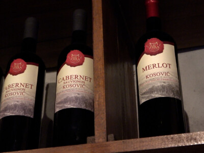 Berba grožđa u vinariji Kosović