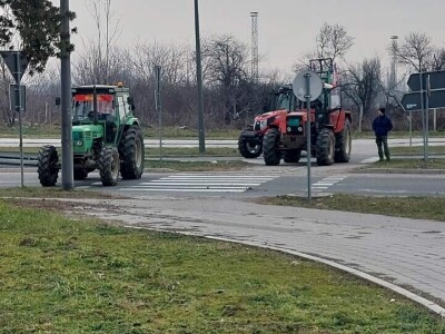 Blokada kružnog toka u Novom Sadu Blokada kružnog toka u Novom Sadu