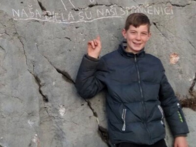 Bože Vukas (12) izumio igru Neradnik