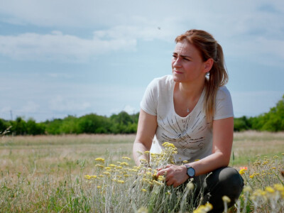 Brankica Borović uzgaja smilje i magarce Brankica Borović uzgaja smilje i magarce