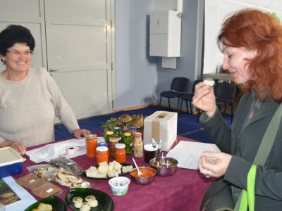 Brojni su posjetitelji gljivarskog štanda mogli uživati u gljivarskim delicijama