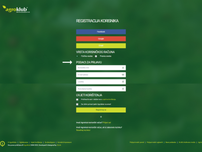 Budi dio Kluba - besplatnom registracijom do poklona