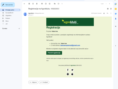 Budi dio Kluba - besplatnom registracijom do poklona