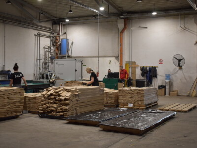 Budući inženjeri drvne tehnologije u tvrtki Spačva i Bjelin