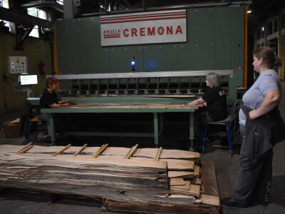 Budući inženjeri drvne tehnologije u tvrtki Spačva i Bjelin