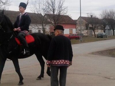 Ivan Mitar pokraj jednog od svojih konja