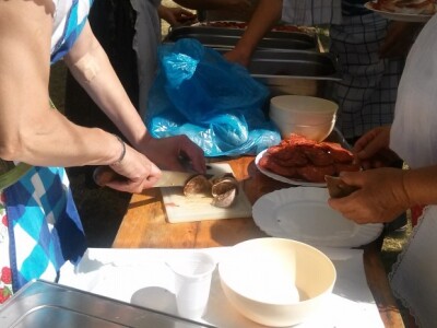 Pripreme za žetveni doručak