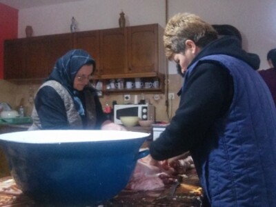 Svinjokolja kod Jakobovića u Vođincima