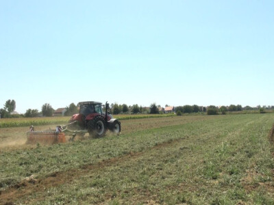 Traktor Steyr CVT 6185 i gruber Cenius 3003 Special