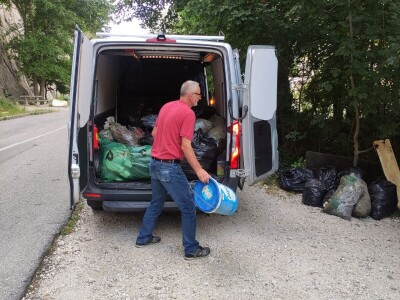 Čišćenje rijeke Cetine