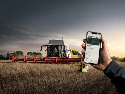 Claas kombajni Trion