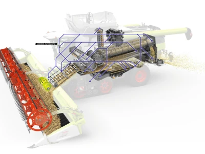 Claas Lexion kombajni