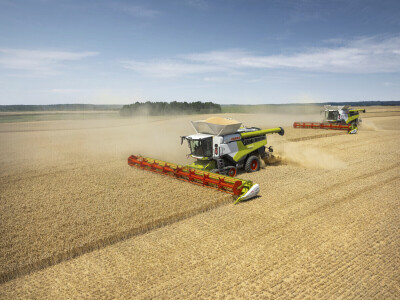 Claas Nutrimeter Grain na kombajnu Lexion