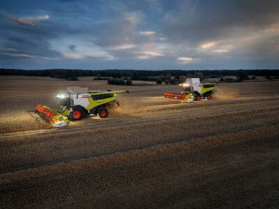 Claas Nutrimeter Grain na kombajnu Lexion