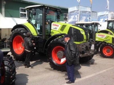 Claas traktor na Bjelovarskom sajmu