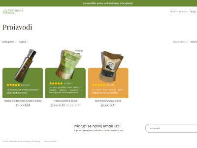 Crkvinska kuća - Gazdinstvo Marinković proivodi bundevu golicu