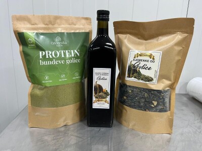 Crkvinska kuća - Gazdinstvo Marinković proivodi bundevu golicu