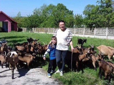 Čuvajući koze pređe dnevno i do 10km