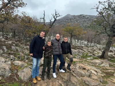 Dabro u posjeti OPG-u Božić Dabro u posjeti OPG-u Božić