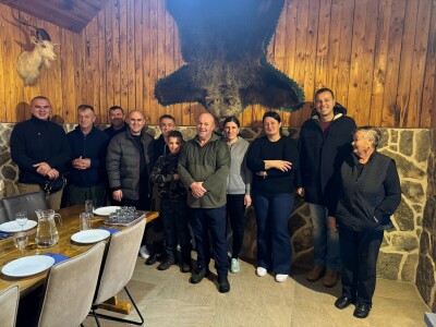 Dabro u posjeti OPG-u Božić Dabro u posjeti OPG-u Božić