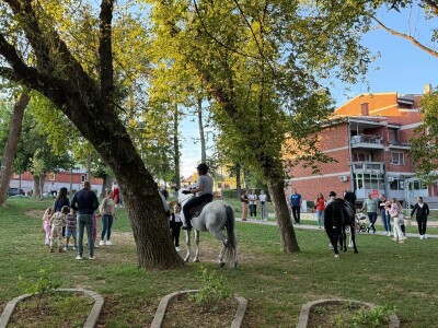 Defile prnjavorskih lipicanera ulicama grada