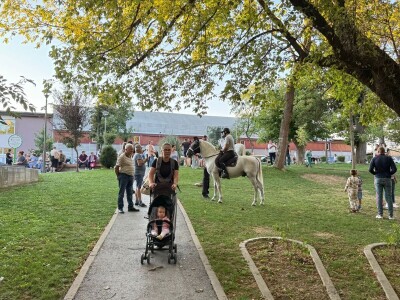 Defile prnjavorskih lipicanera ulicama grada