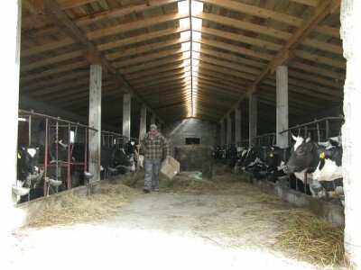 Detalj nove štale OPG Putnik u Brnazama