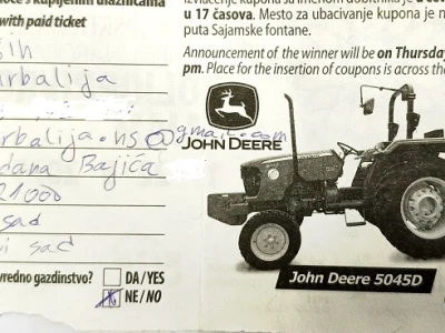 Izvlačenje ulaznica na Poljoprivrednom sajmu 2025.