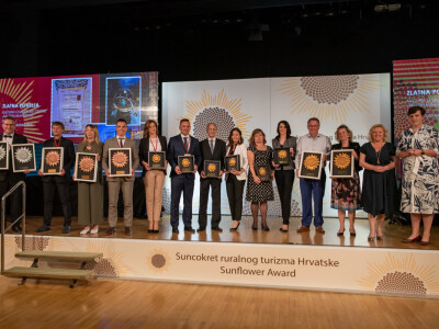 Dodajela nagrada Suncokret ruralnog turizma Hrvatske 2021.