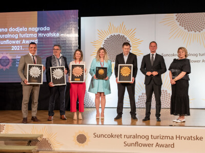 Dodajela nagrada Suncokret ruralnog turizma Hrvatske 2021.