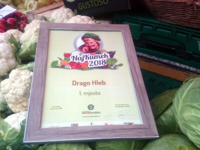 Dodjela priznanja Najkumica na varaždinskoj tržnici