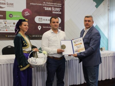 Dodjeljena priznanja sajma poljoprivrede i prehrambene industrije „Dani šljive“
