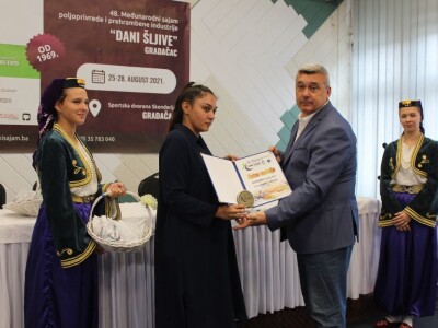 Dodjeljena priznanja sajma poljoprivrede i prehrambene industrije „Dani šljive“