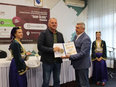 Dodjeljena priznanja sajma poljoprivrede i prehrambene industrije „Dani šljive“